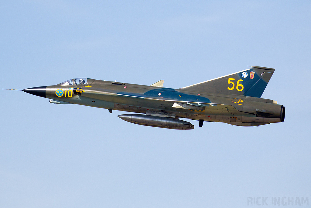 Saab J35J Draken - 35556 / SE-DXR - Swedish Air Force