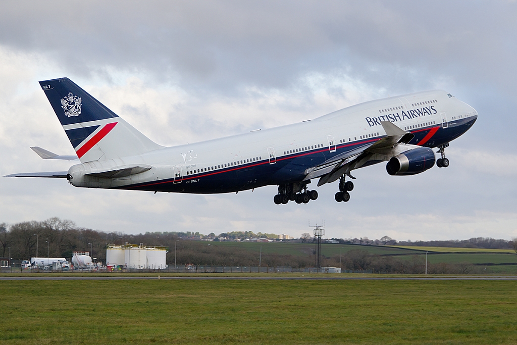 Boeing 747-436 - G-BNLY - British Airways