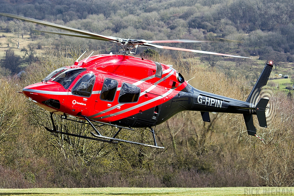 Bell 429 - G-HPIN - Homeserve