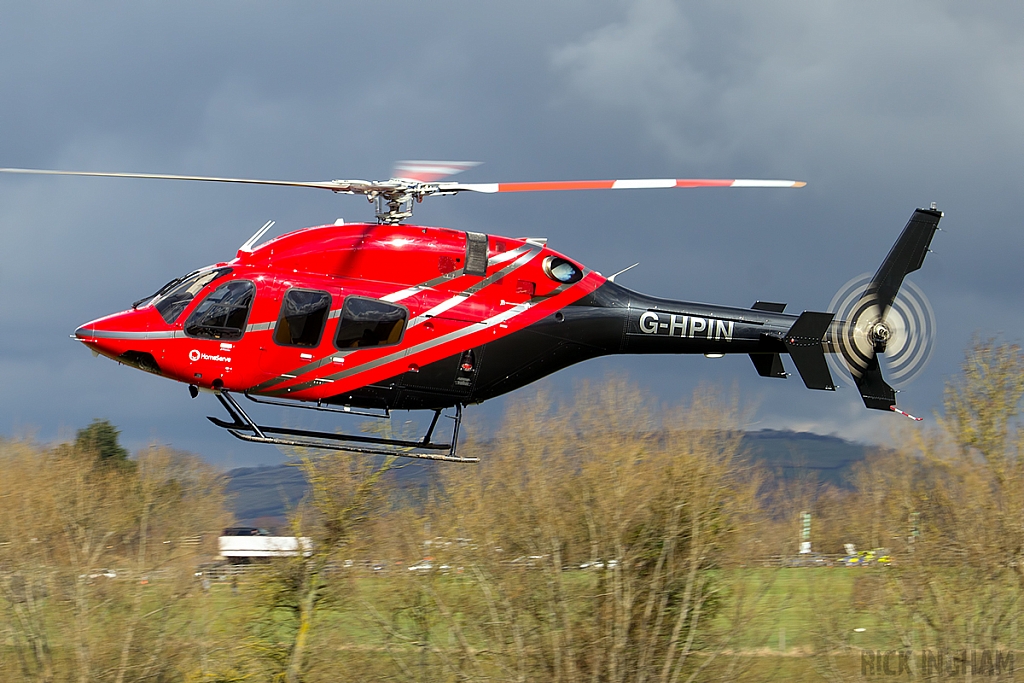 Bell 429 - G-HPIN - Homeserve