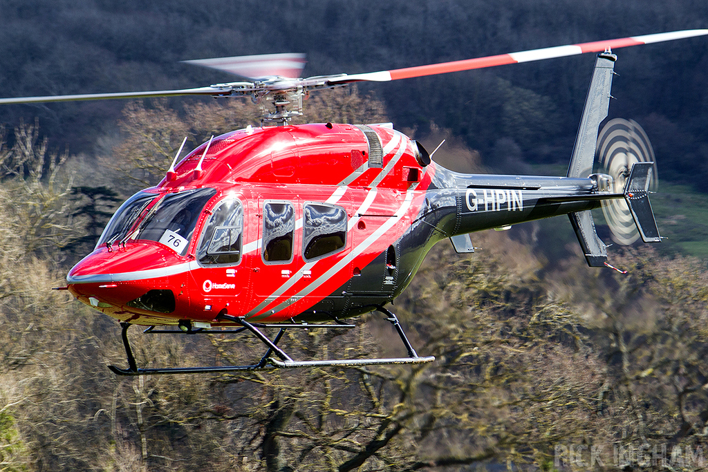 Bell 429 - G-HPIN - Homeserve