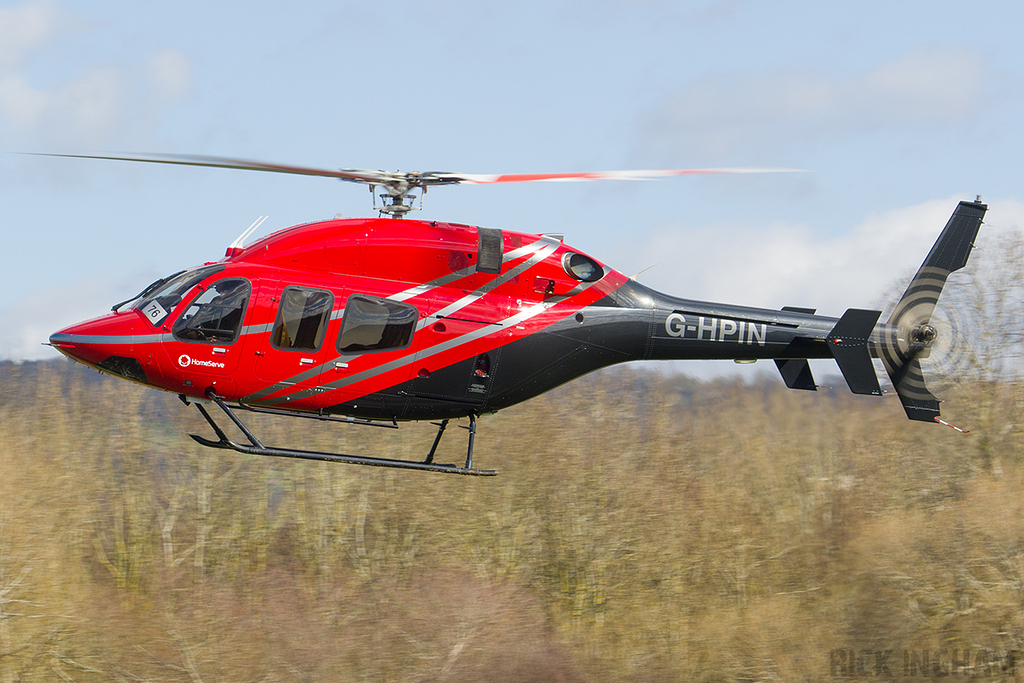 Bell 429 - G-HPIN - Homeserve