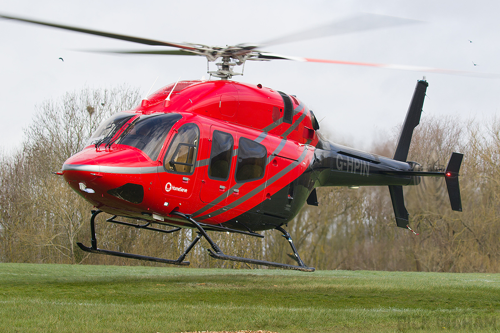 Bell 429 - G-HPIN - Homeserve