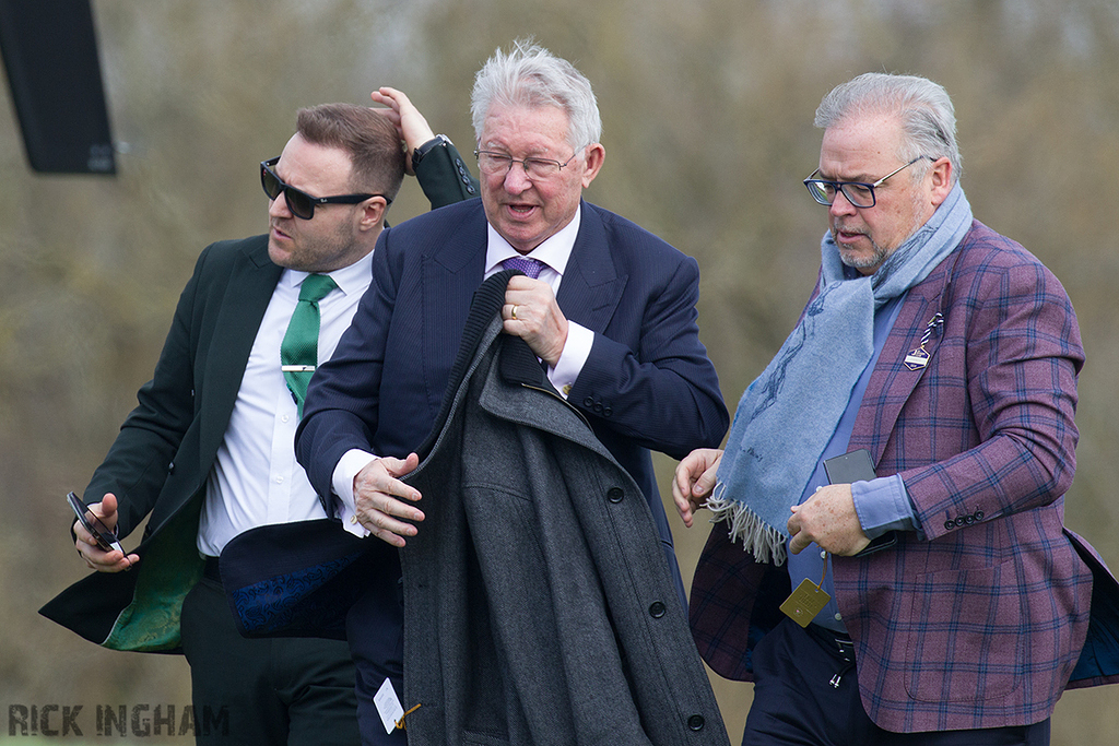 Sir Alex Ferguson + Alan Halsall