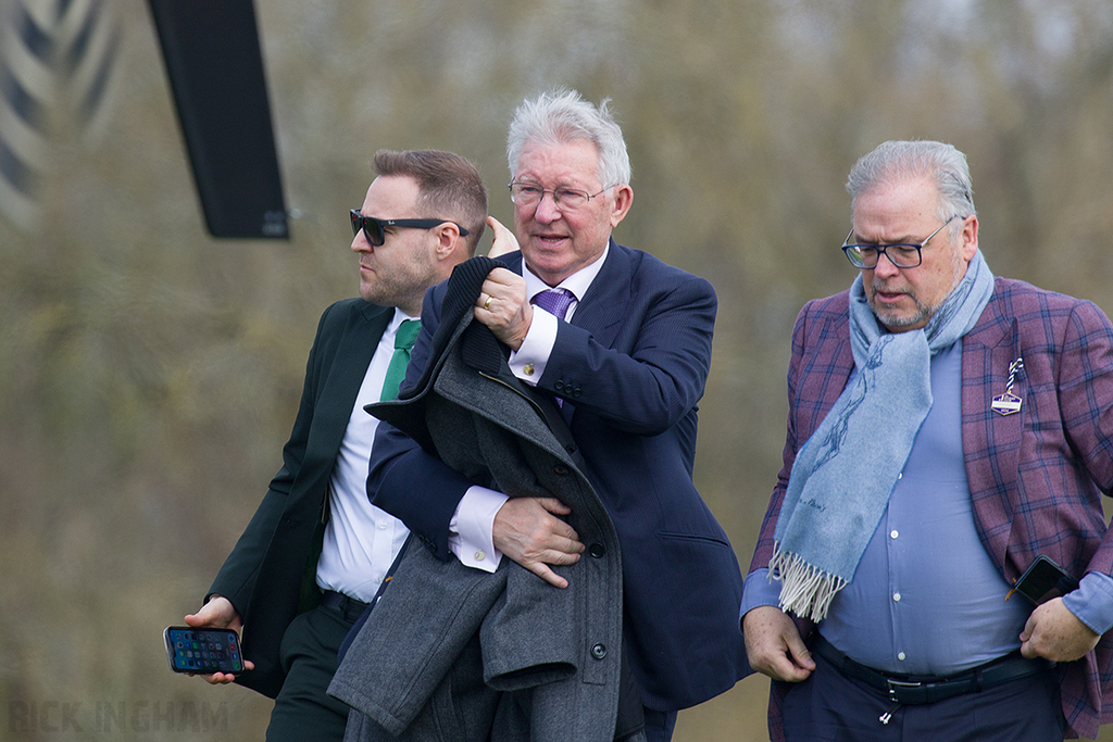 Sir Alex Ferguson + Alan Halsall