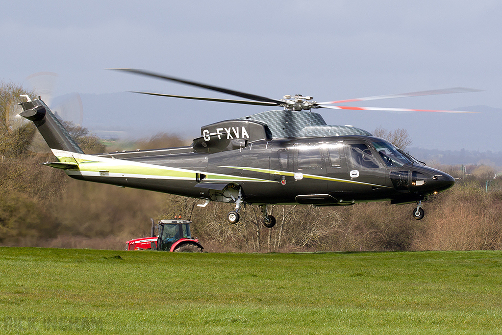 Sikorsky S-76C - G-FXVA - Halo Aviation