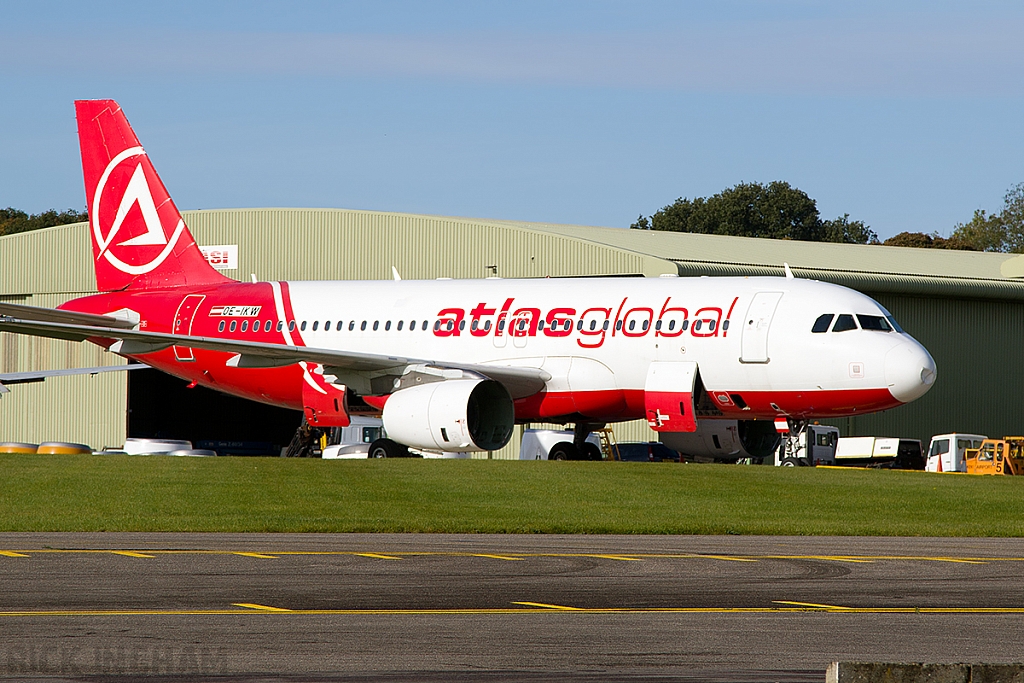 Airbus A320-233 -  OE-IKW - Atlas Global