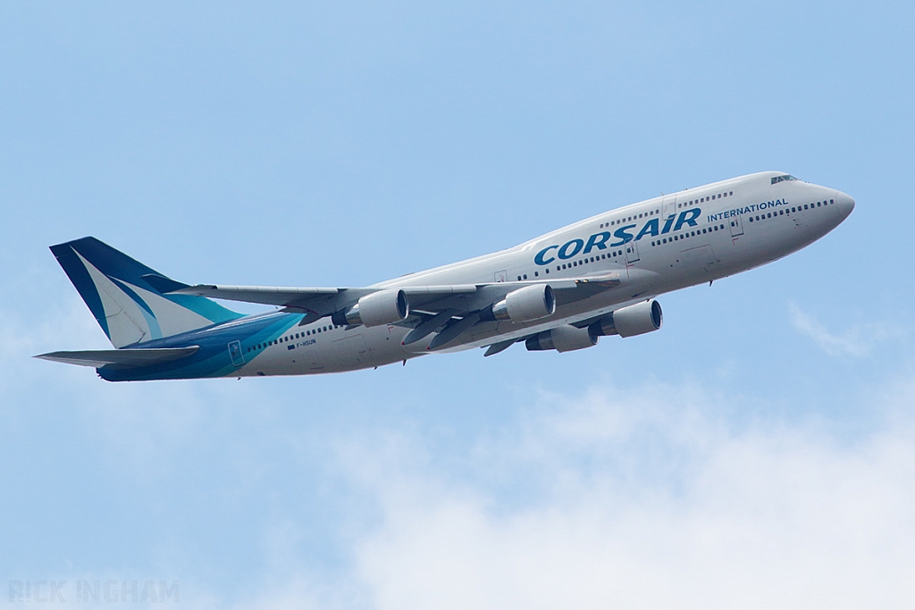 Boeing 747-422 - F-HSUN - Corsair