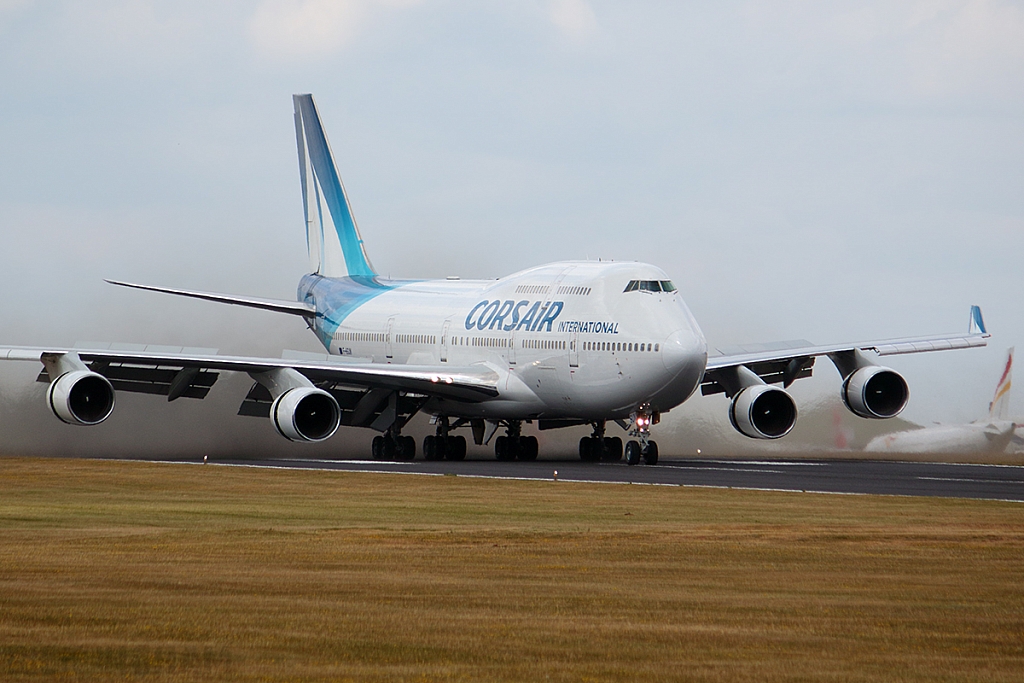 Boeing 747-422 - F-HSUN - Corsair