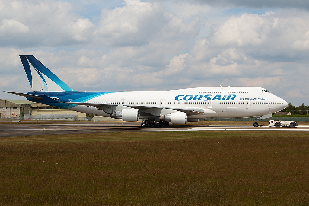 Boeing 747-422 - F-HSUN - Corsair