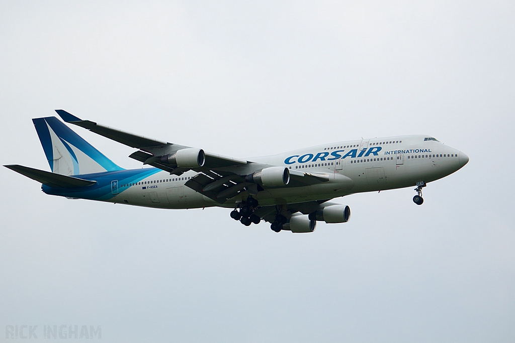 Boeing 747-422 - F-HSEA - Corsair