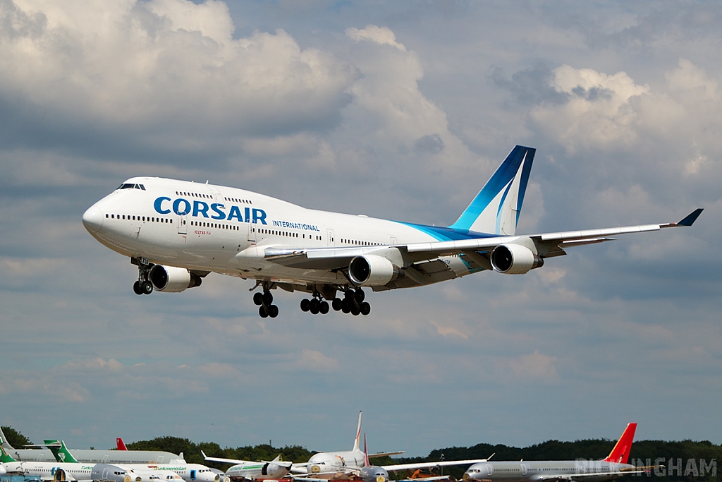 Boeing 747-422 - F-GTUI - Corsair