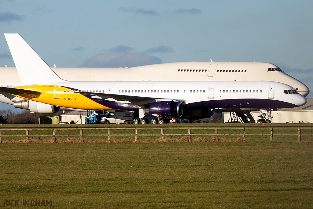 Boeing 757-2T7 - G-MONJ - Ex Monarch Airlines