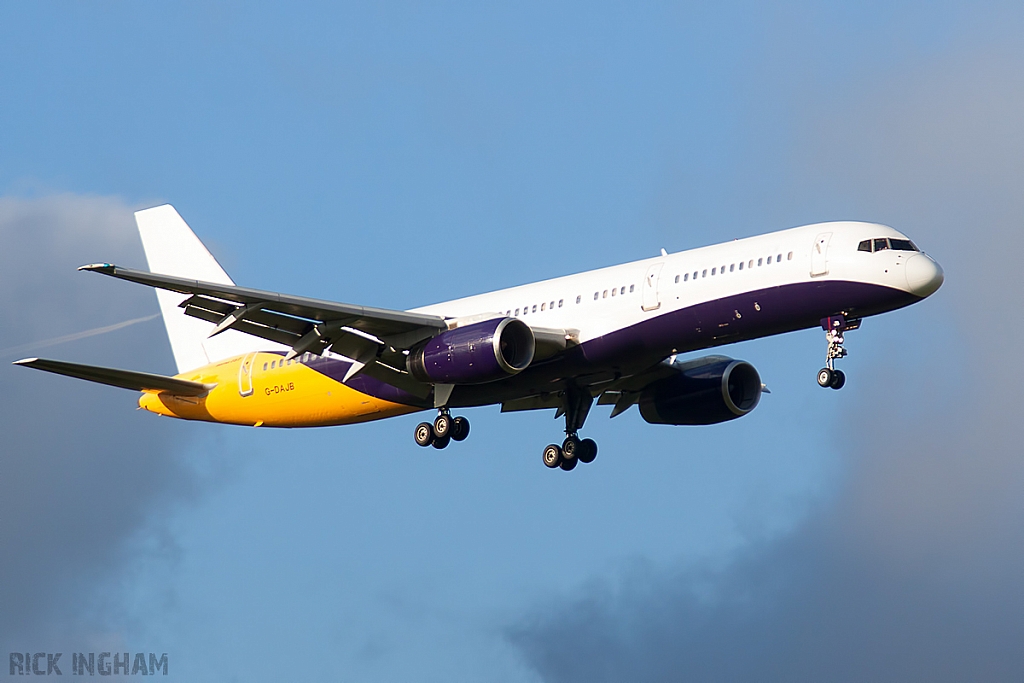 Boeing 757-2T7 - G-DAJB - Ex Monarch Airlines