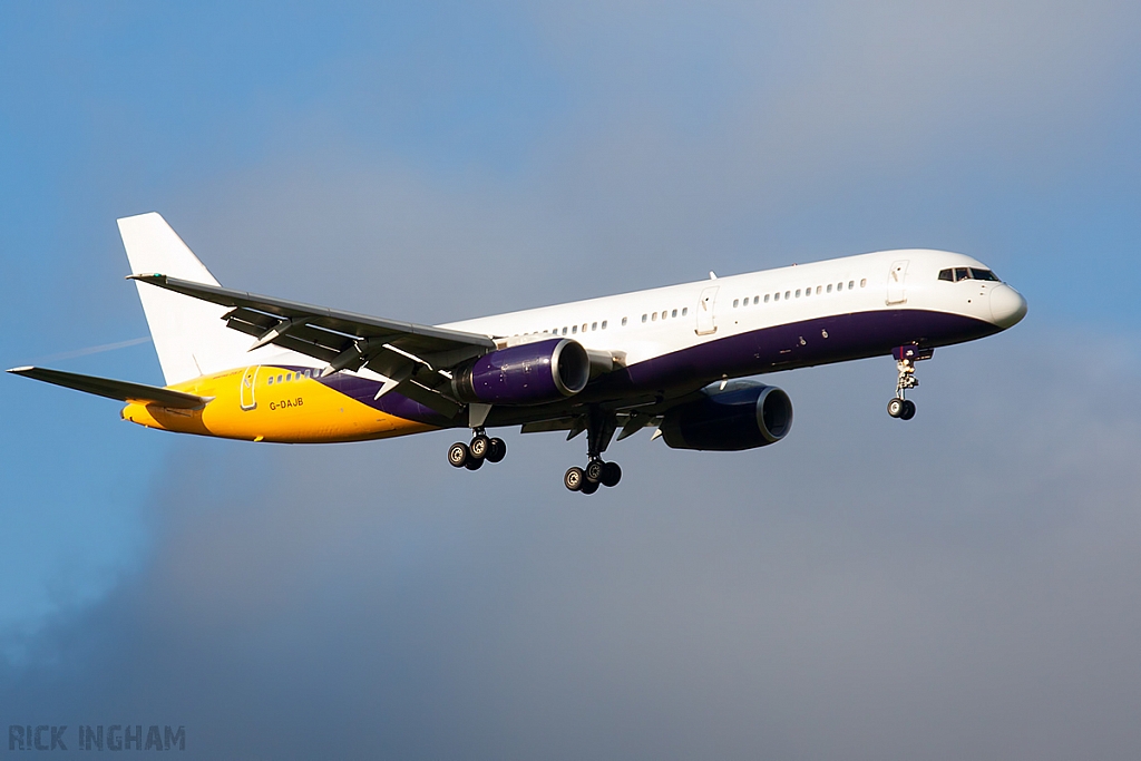 Boeing 757-2T7 - G-DAJB - Ex Monarch Airlines