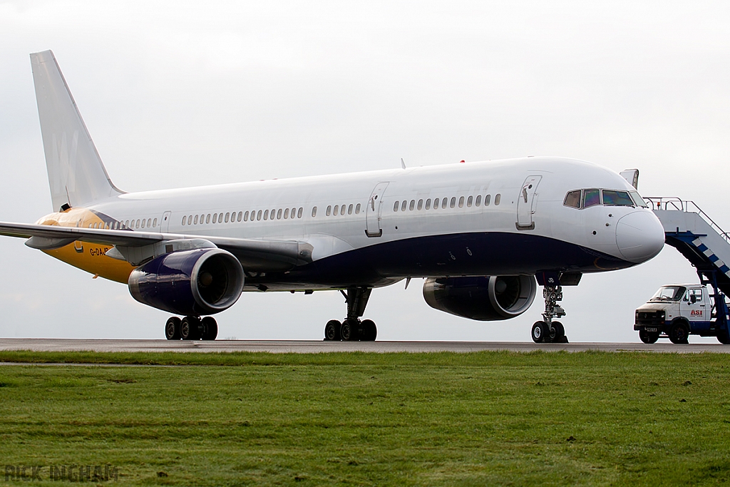 Boeing 757-2T7 - G-DAJB - Ex Monarch Airlines