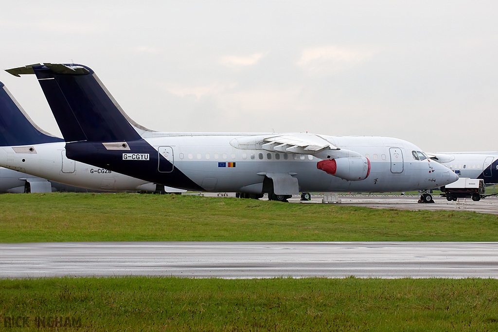 BAe Avro RJ-85 - G-CGYU (Ex OO-DJN) - Ex Brussels Airlines