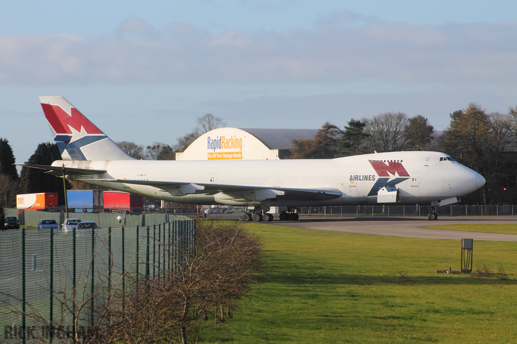 Boeing 747-2B5F - G-MKCA - MK Airlines