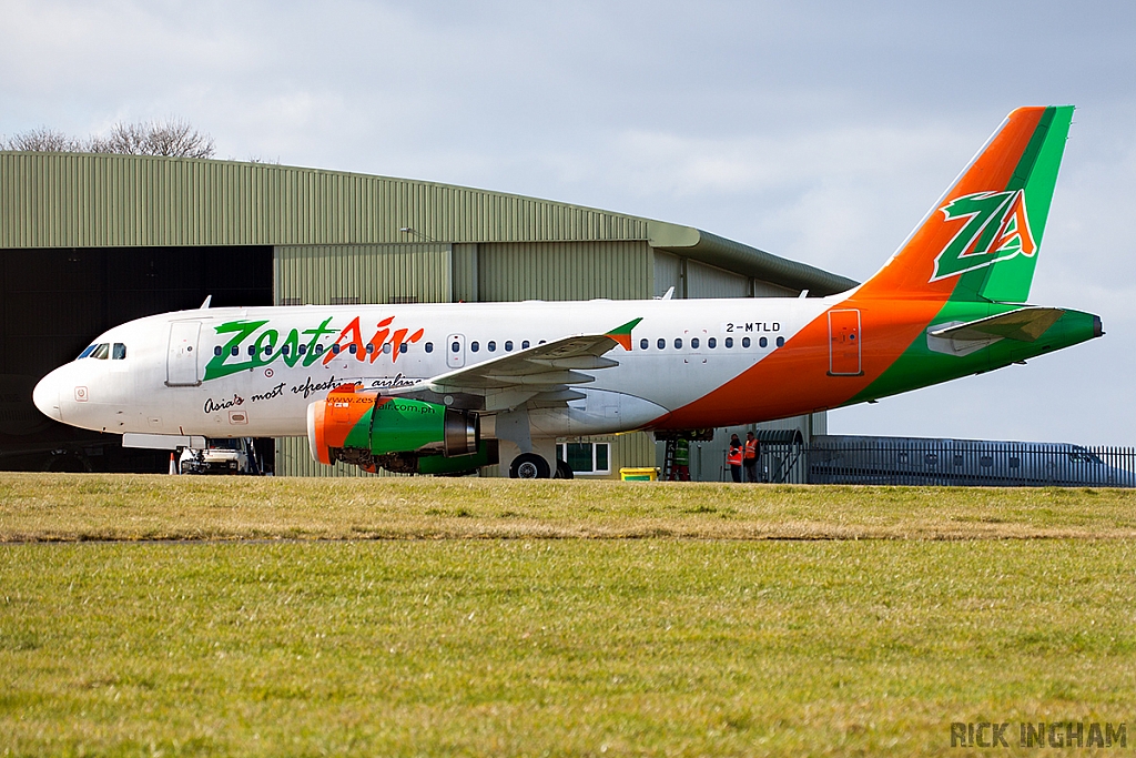 Airbus A319-132 - 2-MTLD - Zest Air