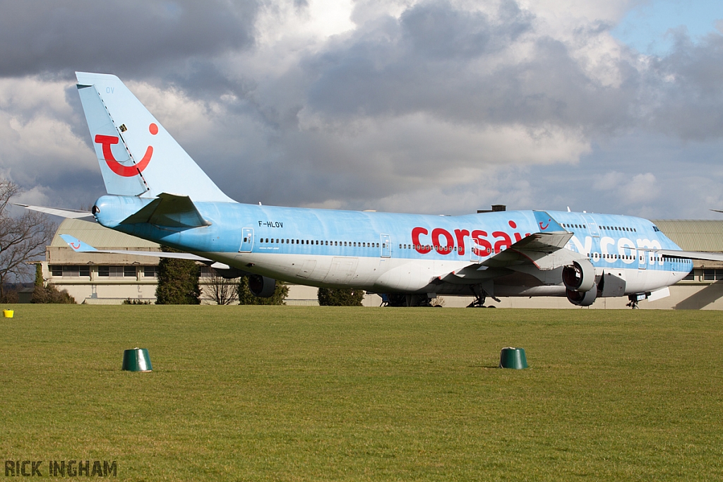 Boeing 747-422 - F-HLOV - CorsairFly