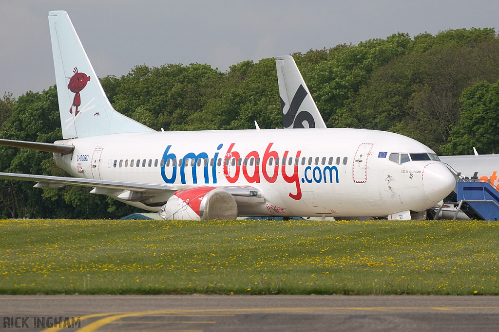Boeing 737-3L9 - G-OGBD - Bmibaby