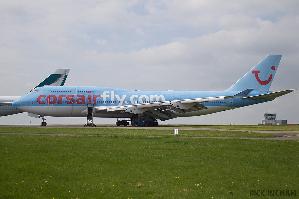Boeing 747-422 - F-HLOV - CorsairFly