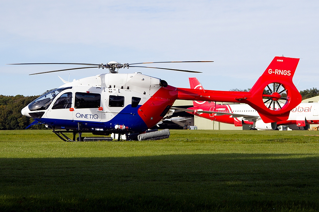 Airbus Helicopters H145 (EC145T2) - G-RNGS - QinetiQ