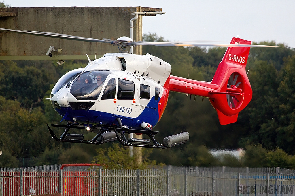 Airbus Helicopters H145 (EC145T2) - G-RNGS - QinetiQ