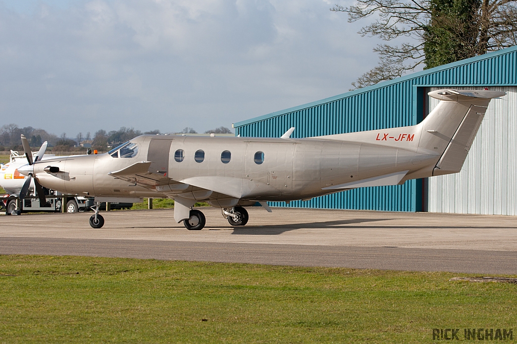 Pilatus PC-12 - LX-JFM