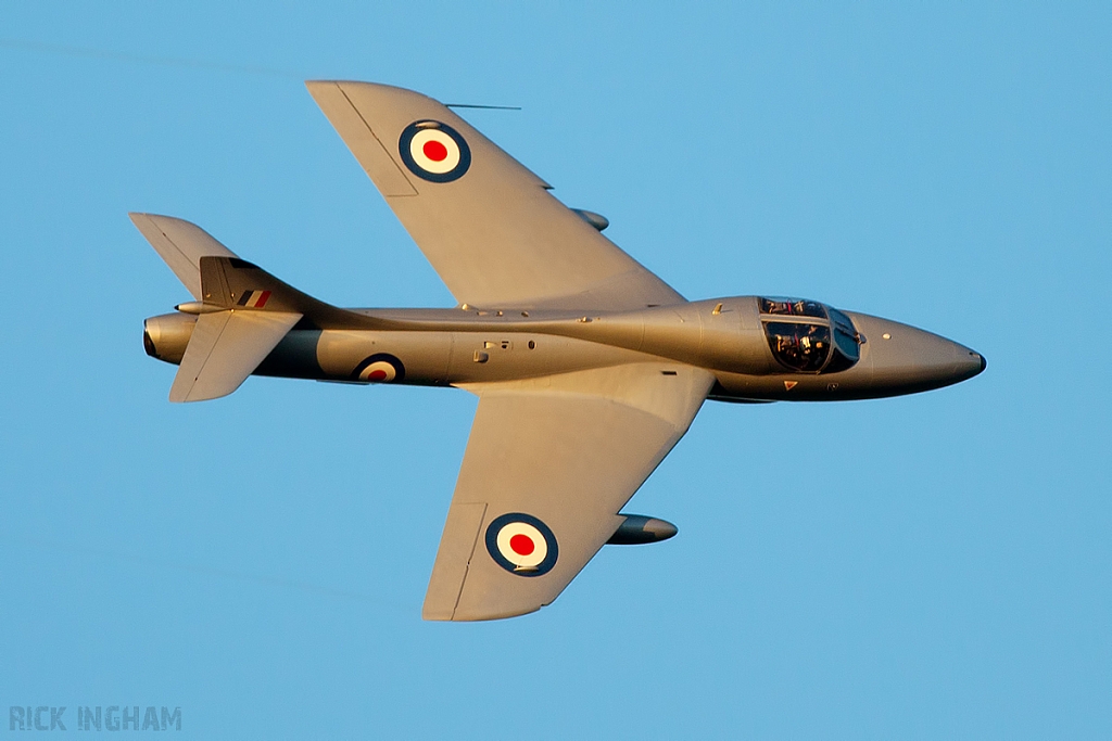 Hawker Hunter T7 - XL577/G-XMHD - RAF