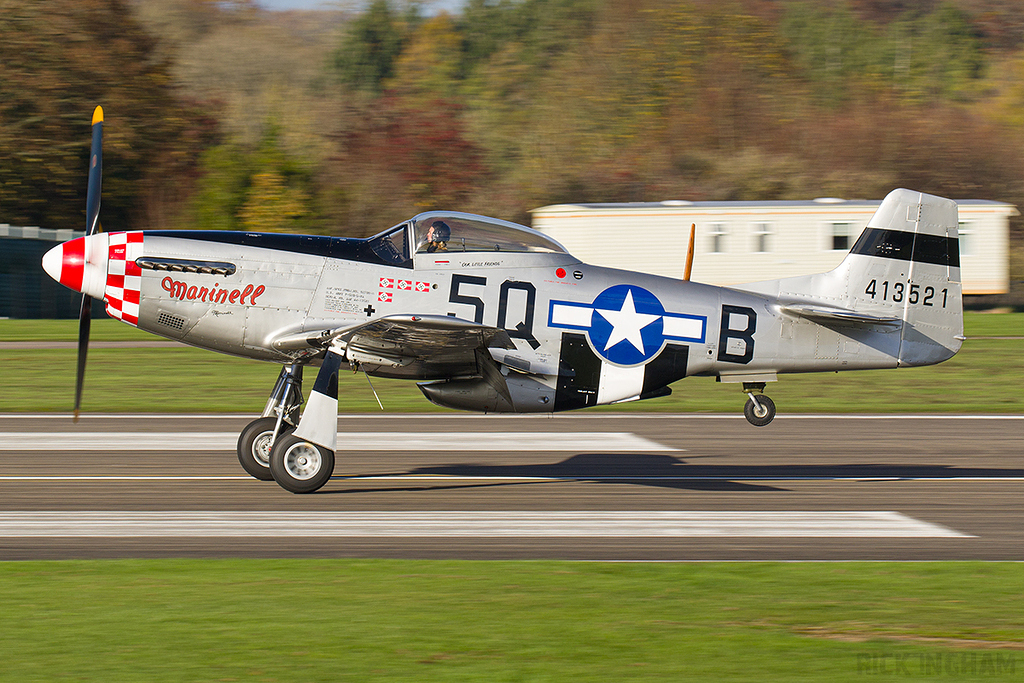 North American P-51D Mustang - 44-13521 / G-MRLL - USAF