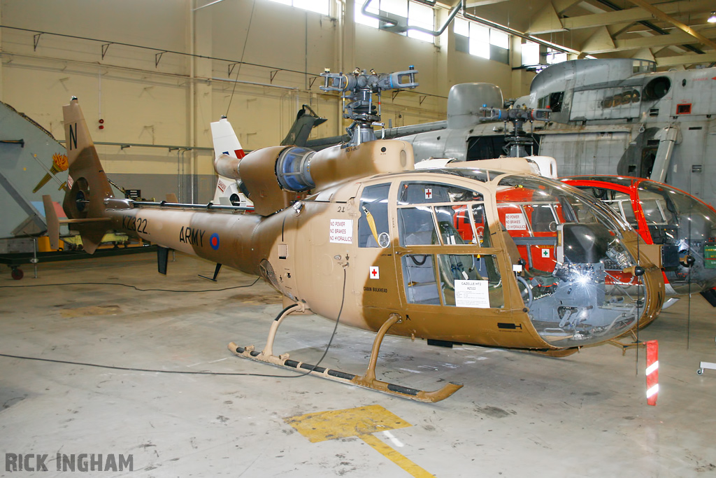 Aerospatiale Gazelle AH1 - XZ322/N - AAC