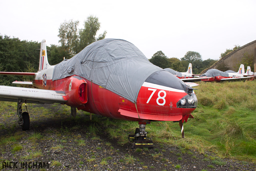 Hunting Jet Provost T5A - XW318/78 - RAF