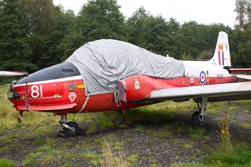 Hunting Jet Provost T5A - XW361/81 - RAF