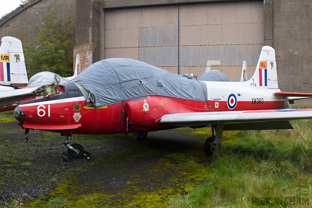 Hunting Jet Provost T5A - XW360/61 - RAF