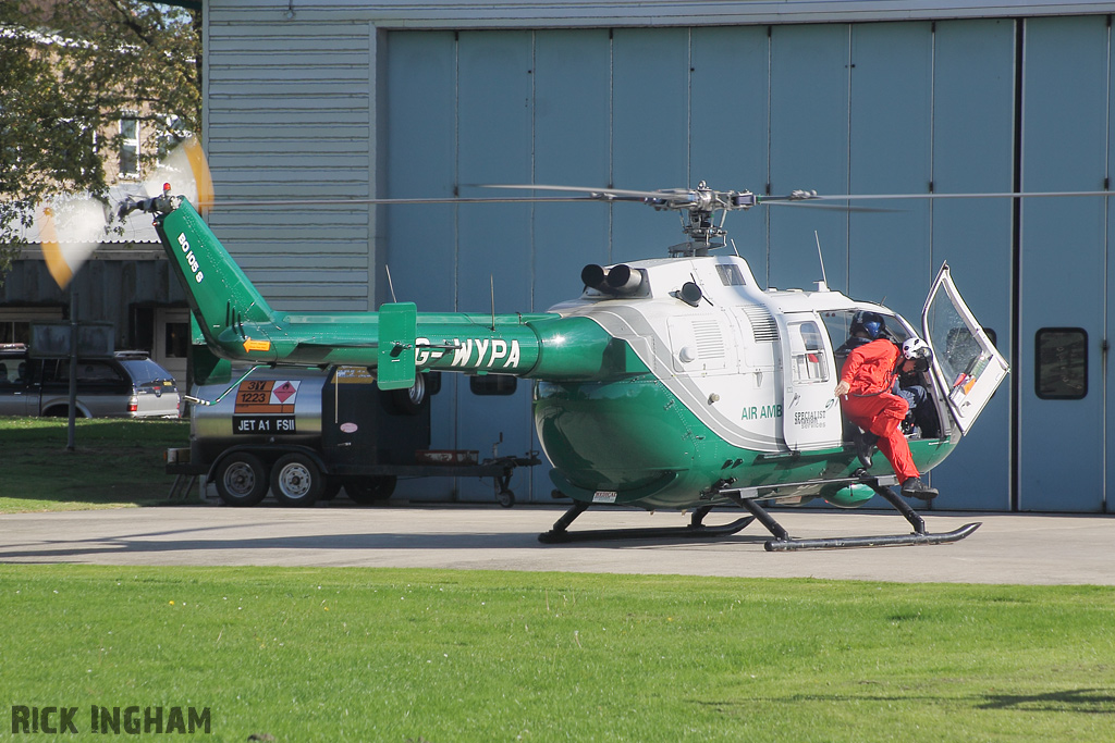 Bolkow BO-105DBS-4 - G-WYPA - Specialist Aviation Services