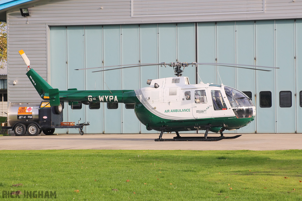 Bolkow BO-105DBS-4 - G-WYPA - Specialist Aviation Services