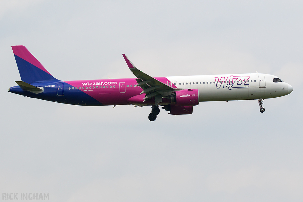 Airbus A321-271NX - G-WUKW - Wizz Air