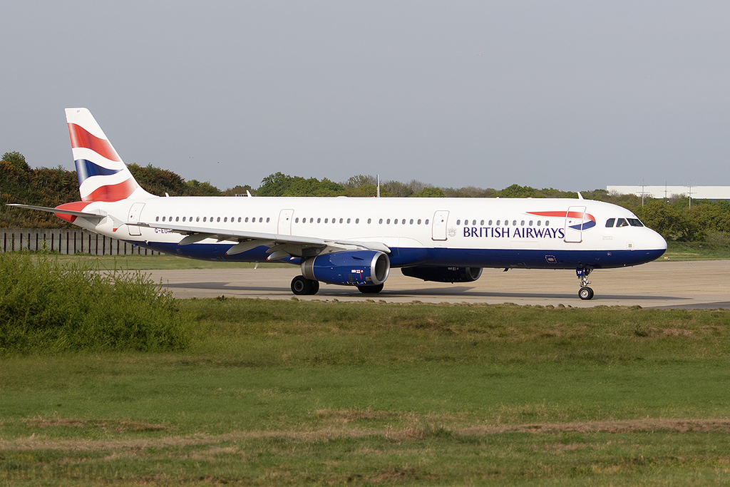Airbus A321-231 - G-EUXF - British Airways