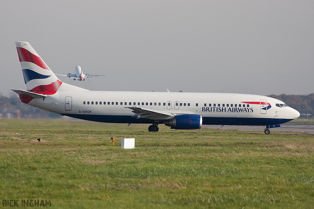 Boeing 737-436 - G-DOCS - British Airways