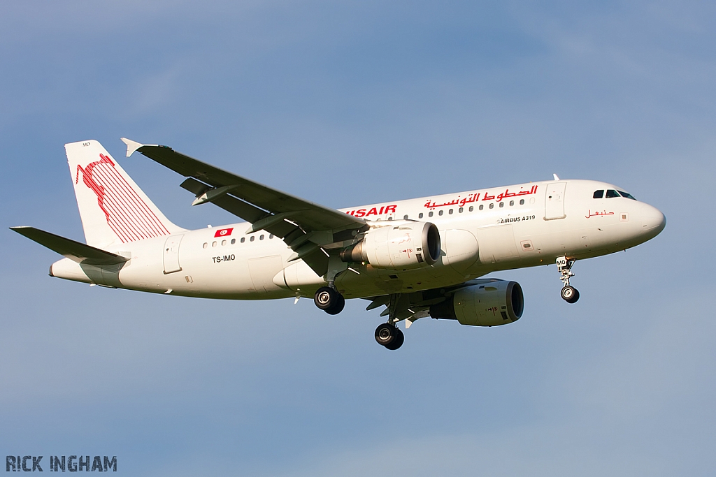 Airbus A319-114 - TS-IMO - Tunisair