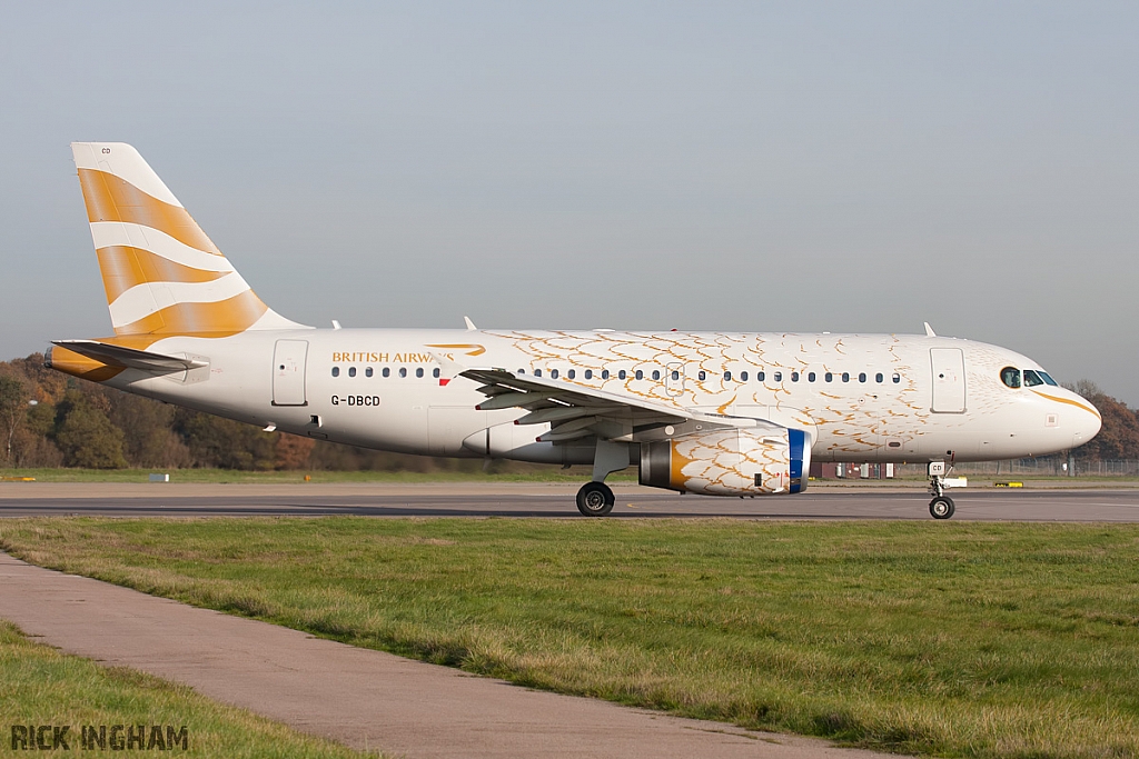 Airbus A319-131 - G-DBCD - British Airways