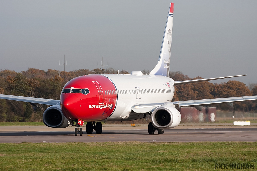 Boeing 737-8JP - LN-DYN - Norwegian Air Shuttle
