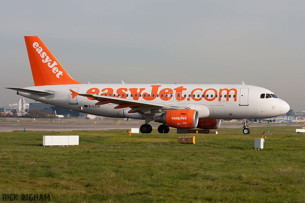 Airbus A319-111 - G-EZDP - EasyJet