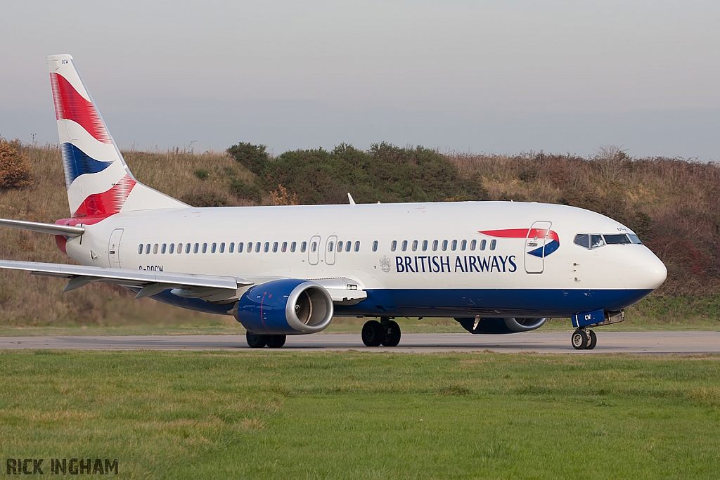 Boeing 737-436 - G-DOCW - British Airways