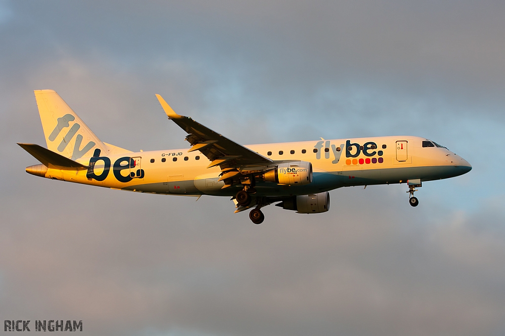 Embraer ERJ-175LR - G-FBJD - Flybe