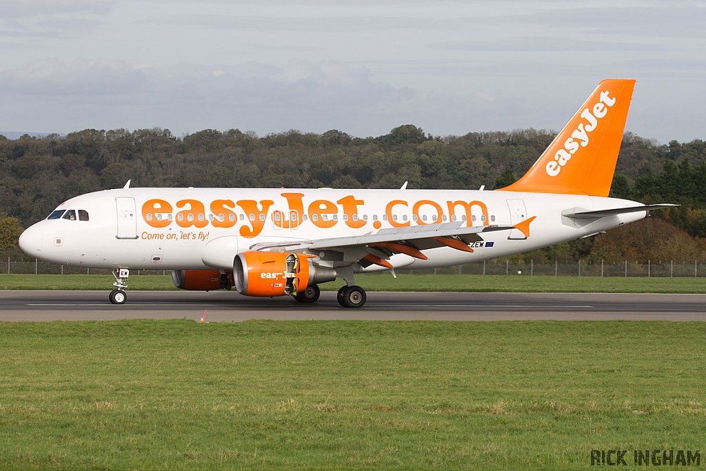 Airbus A319-111 - G-EZEW - EasyJet