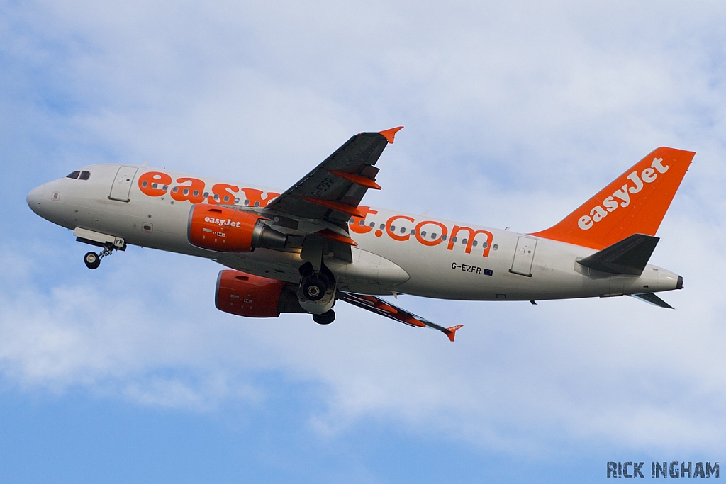 Airbus A319-111 - G-EZFR - EasyJet