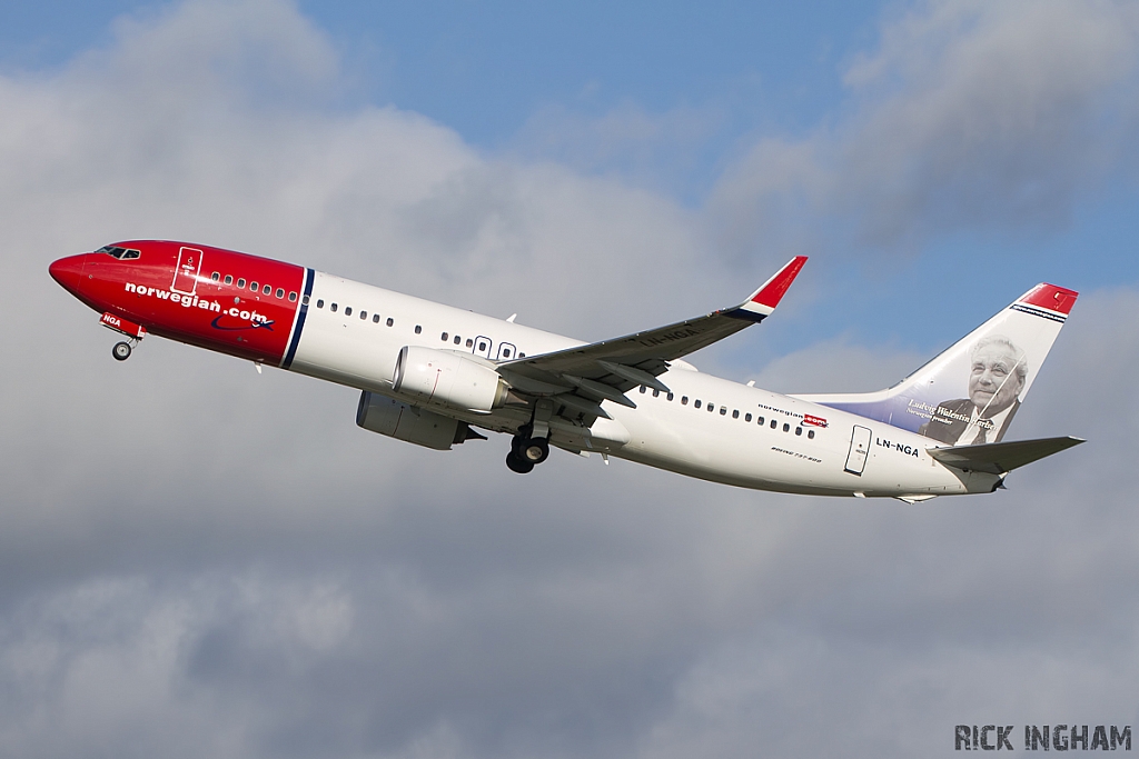 Boeing 737-8JP - LN-NGA - Norwegian Air Shuttle