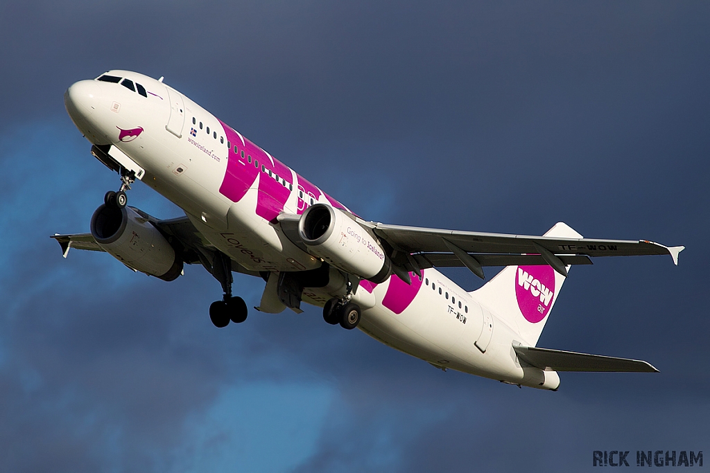 Airbus A320-232 - TF-WOW - Wow Air
